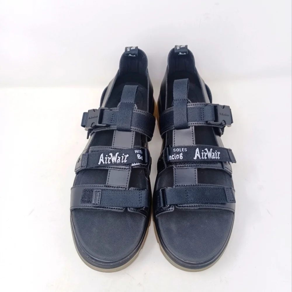 DE. Marten's Pearson Translucent sole Chunky Lug Strappy Sandals - Picture 6 of 11